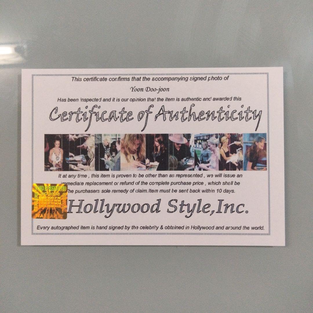 ユン・ドゥジュン直筆サイン入り2Lサイズ写真…Yoon Du joon ユン・ドゥジュン直筆サイン入り2Lサイズ写真…Yoon Du joon Amazon.co